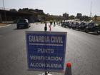 Control de alcoholemia de la Guardia Civil