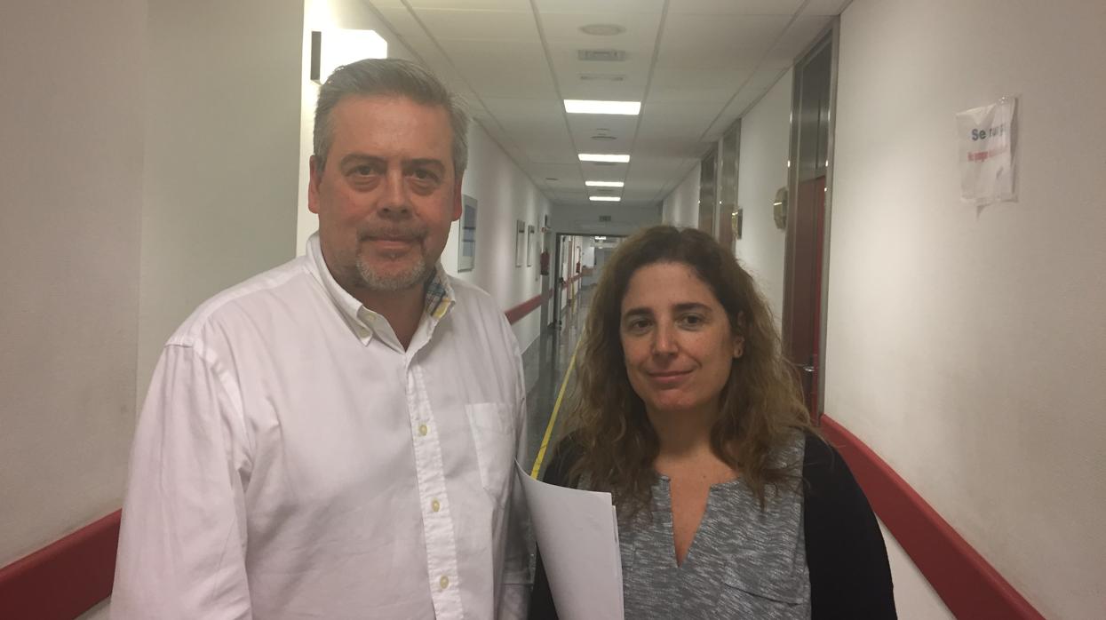 Antonio Gómez Caamaño y Ana Vega Gliemmo, investigadores gallegos que participaron en el estudio