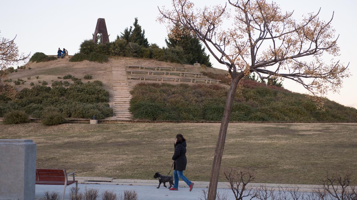 Parque de Valdebernardo, en Madrid, uno de los que dispondrá de recogida selectiva de basura