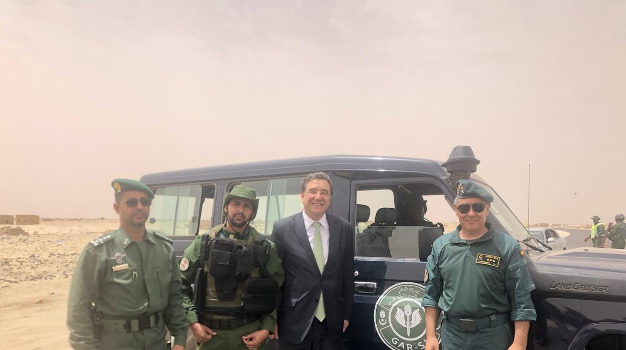Ángel Losada, representante Especial de la UE en el Sahel, en Mauritania este 2018