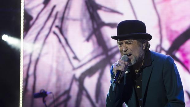 JOaquín Sabina, durante el concierto del pasado sábado en Madrid