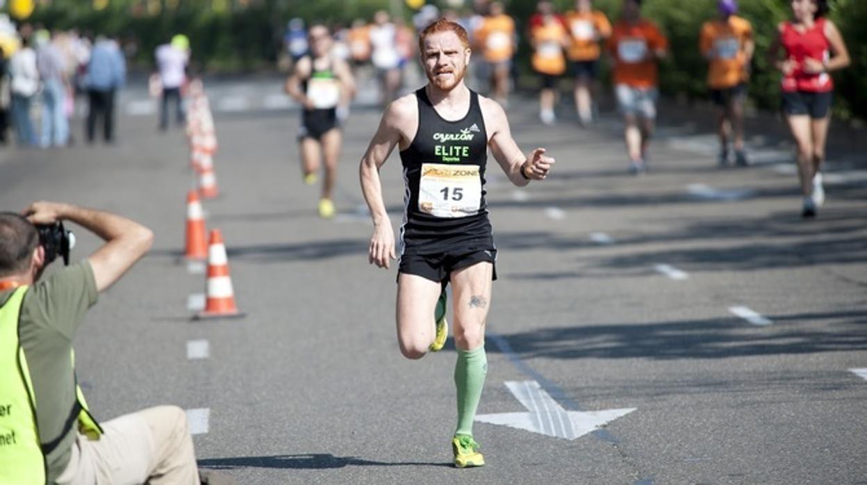 Iván Ramírez, durante su etapa como atleta