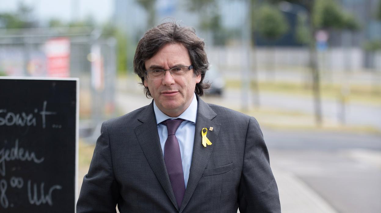 El expresidente de la Generalitat, Carles Puigdemont