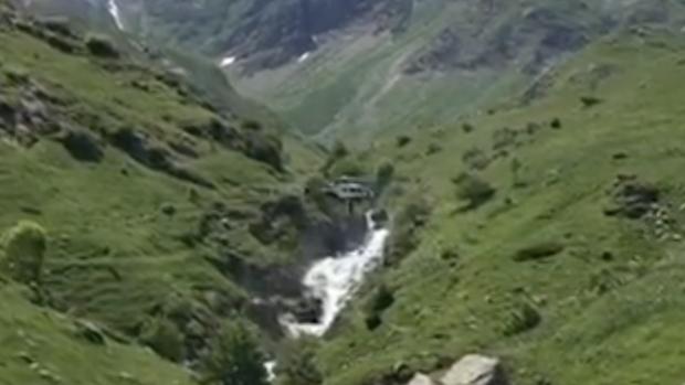 Muere al caer por una cascada mientras se bañaba en un río del Pirineo