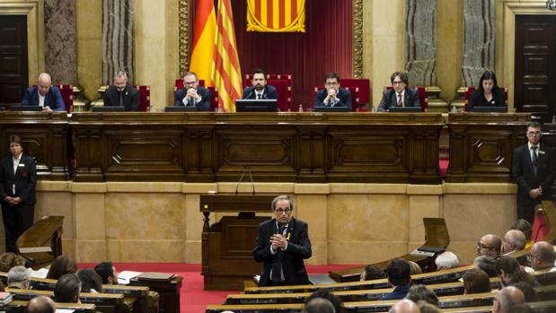 Bucle independentista en el Parlament: piden volver a votar mociones anuladas por el TC en 2015