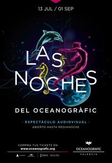 La bioluminiscencia, protagonista de las «Noches del Oceanogràfic» de Valencia