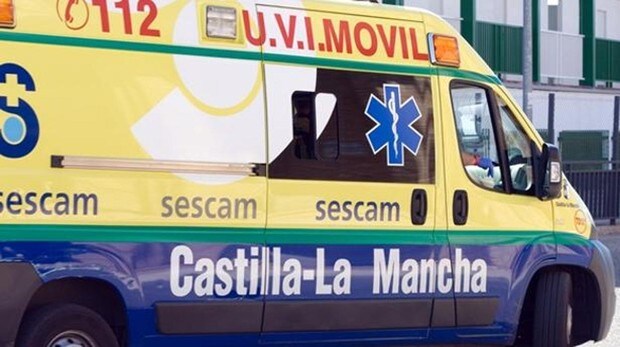 Seis heridos, uno grave, por salida de vía de una furgoneta en Calera y Chozas