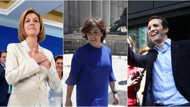 Los candidatos pugnan por ocupar el «vacío» del PP en la oposición