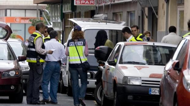 Imagen de archivo de una operación policial en Las Palmas