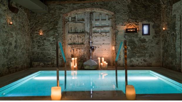 Mas Salagros, gastronomía y baños en la Serralada Litoral