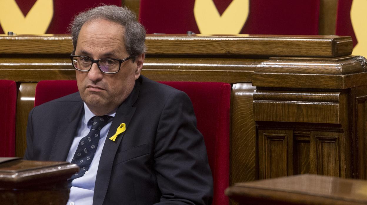 El presidente catalán, Quim Torra