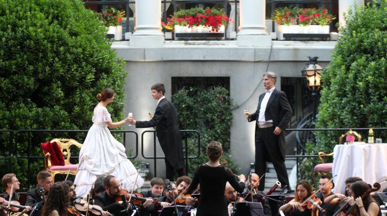 La Traviata, en el Palacio de Amboage, el pasado jueves