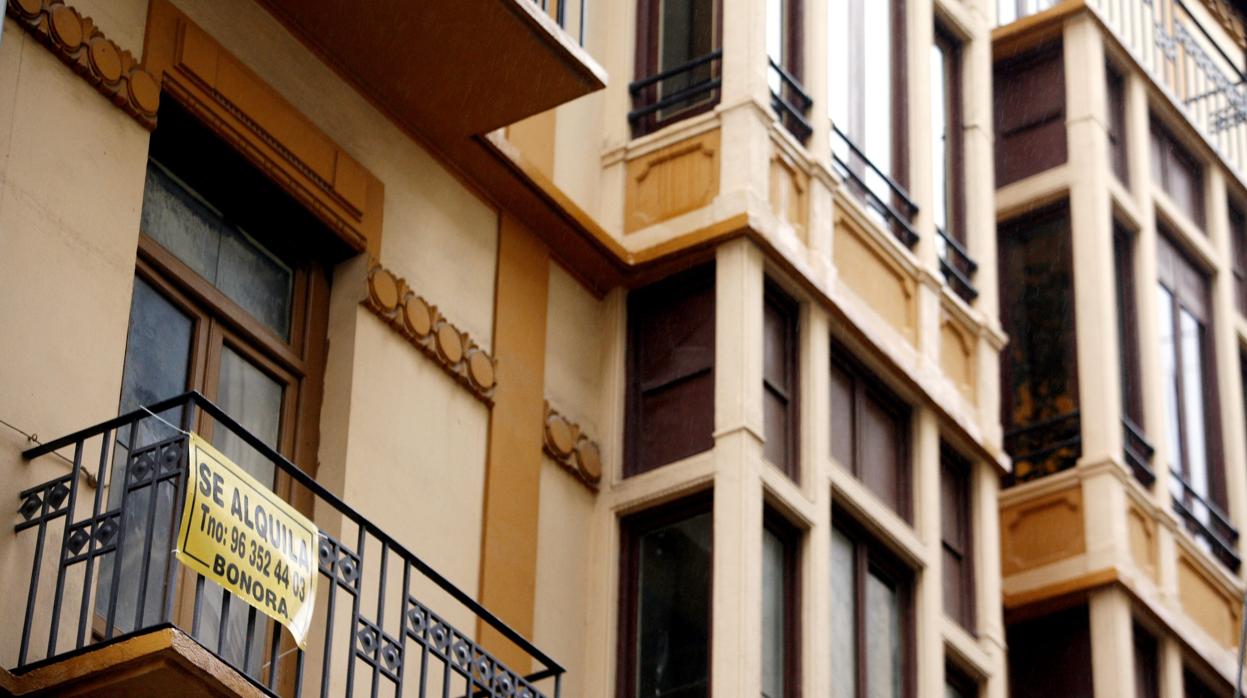 Imagen de archivo de una vivienda en alquiler en Valencia