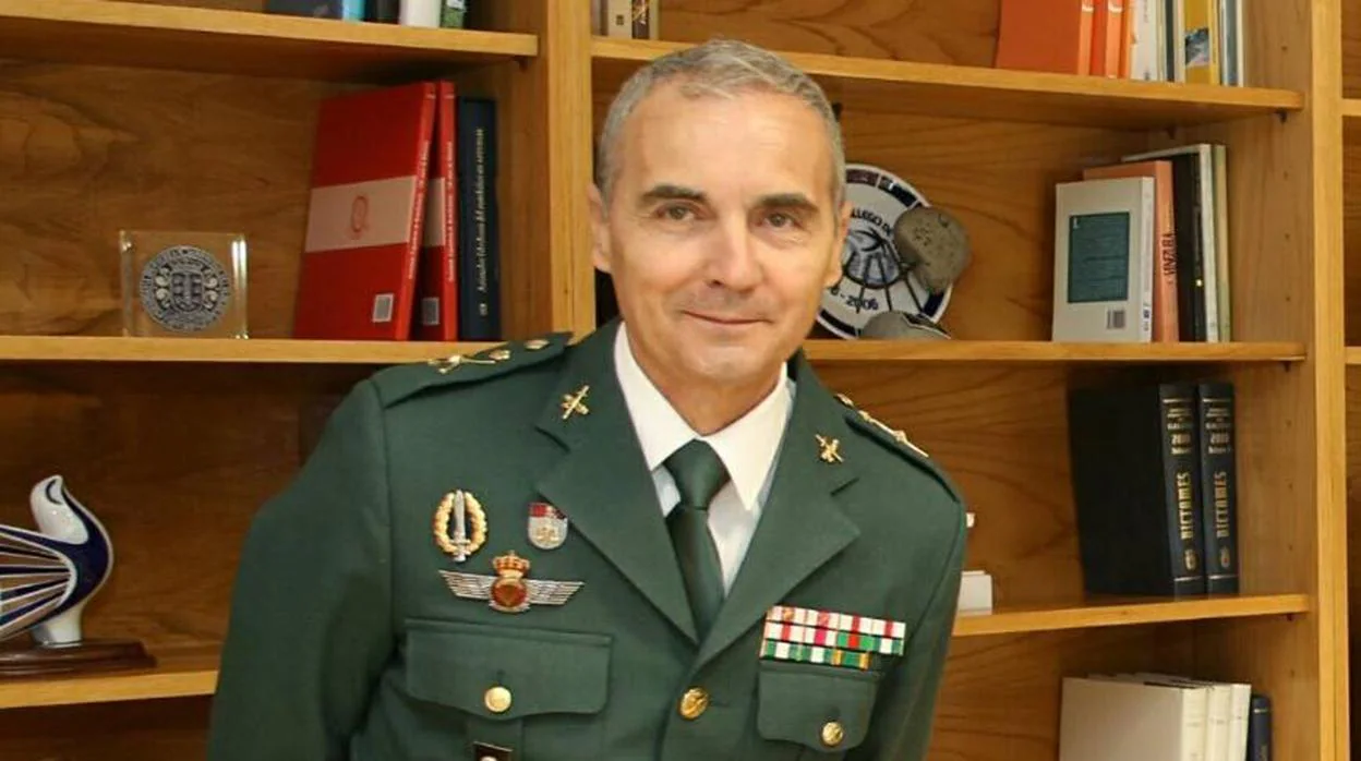 El responsable de la Guardia Civil en Galicia, Ángel Alonso Miranda
