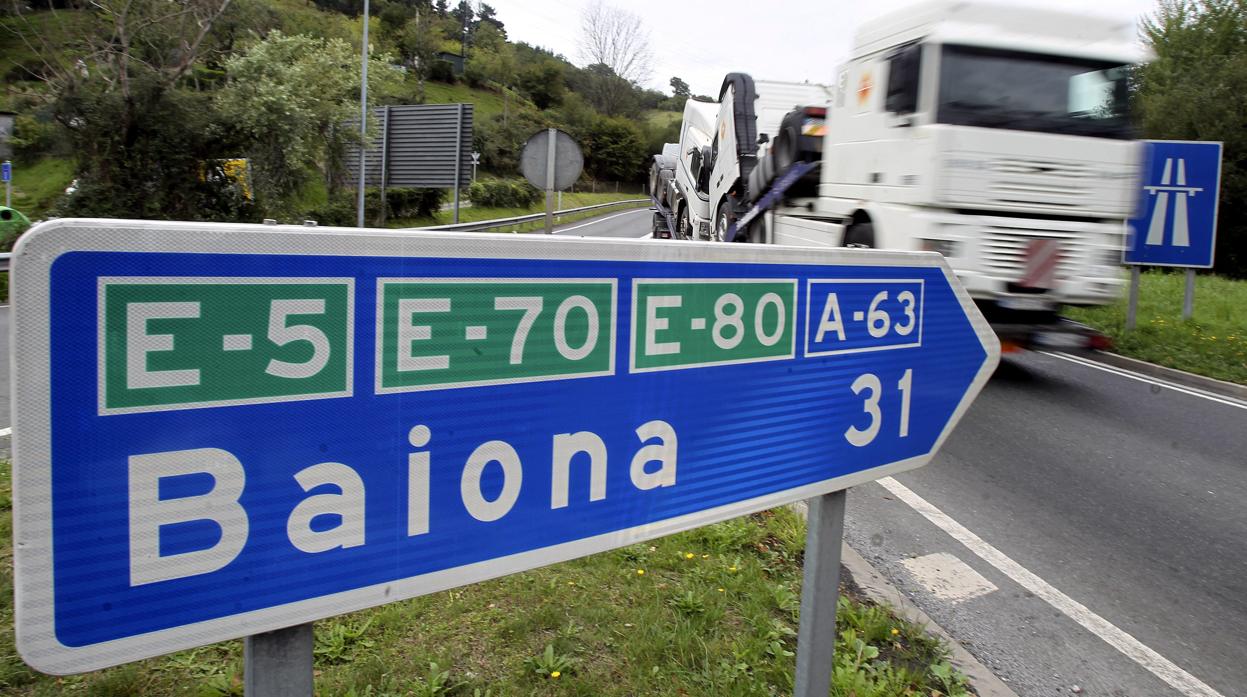 El incidente ocurrió a mediados de la semana pasada en un aparcamiento de Baiona