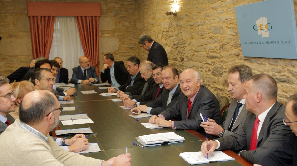 Imagen de archivo de una reunión del Comité Ejecutivo de la CEG