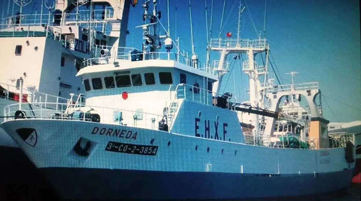 Imagen de archivo del 'Dorneda', hundido el pasado miércoles en aguas argentinas