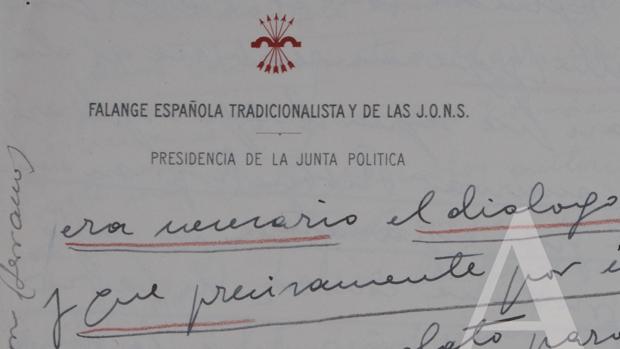 «Querido Paco», así comienza la correspondencia entre Serrano Suñer y Franco