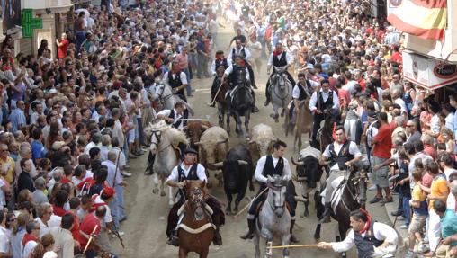 Imagen de la fiesta castellonense de Segorbe