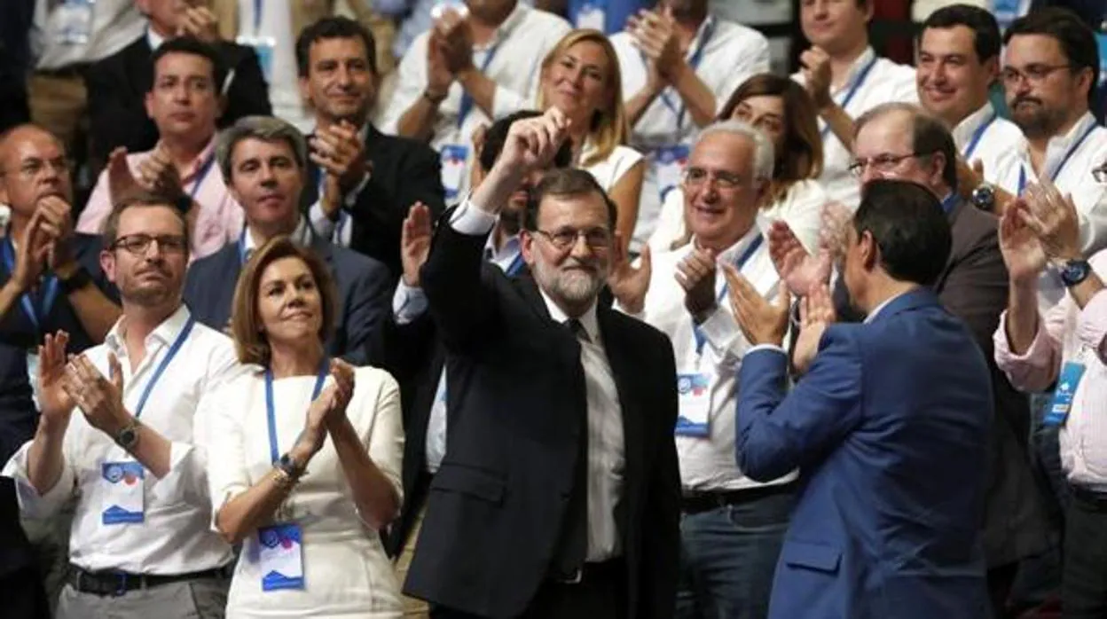 Rajoy en el Congreso del PP