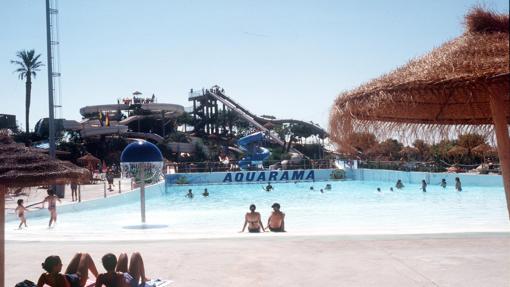 Imagen de archivo de una de las piscinas de Aquarama