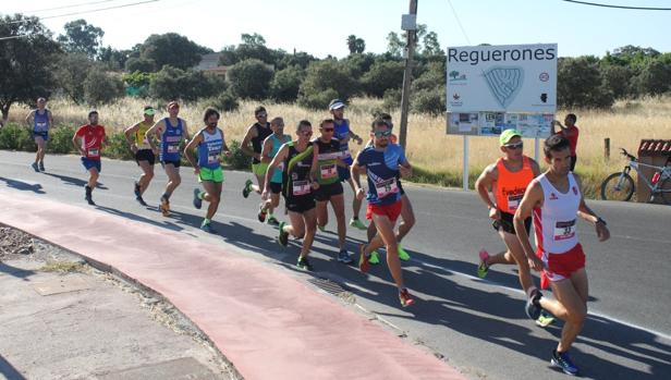 Una imagen de la carrera de San Román de los Montes