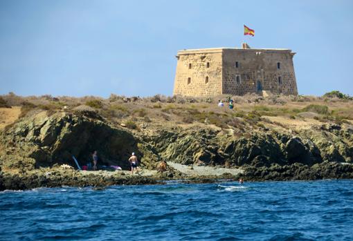 Vista de la isla de Tabarca