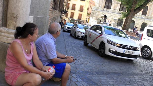 Los taxistas de Castilla-La Mancha se suman a las quejas de sus compañeros