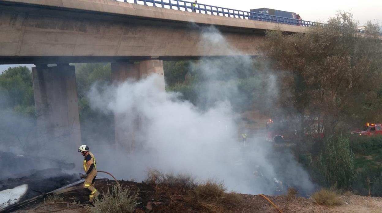 Lugar donde se produjo el accidente mortal