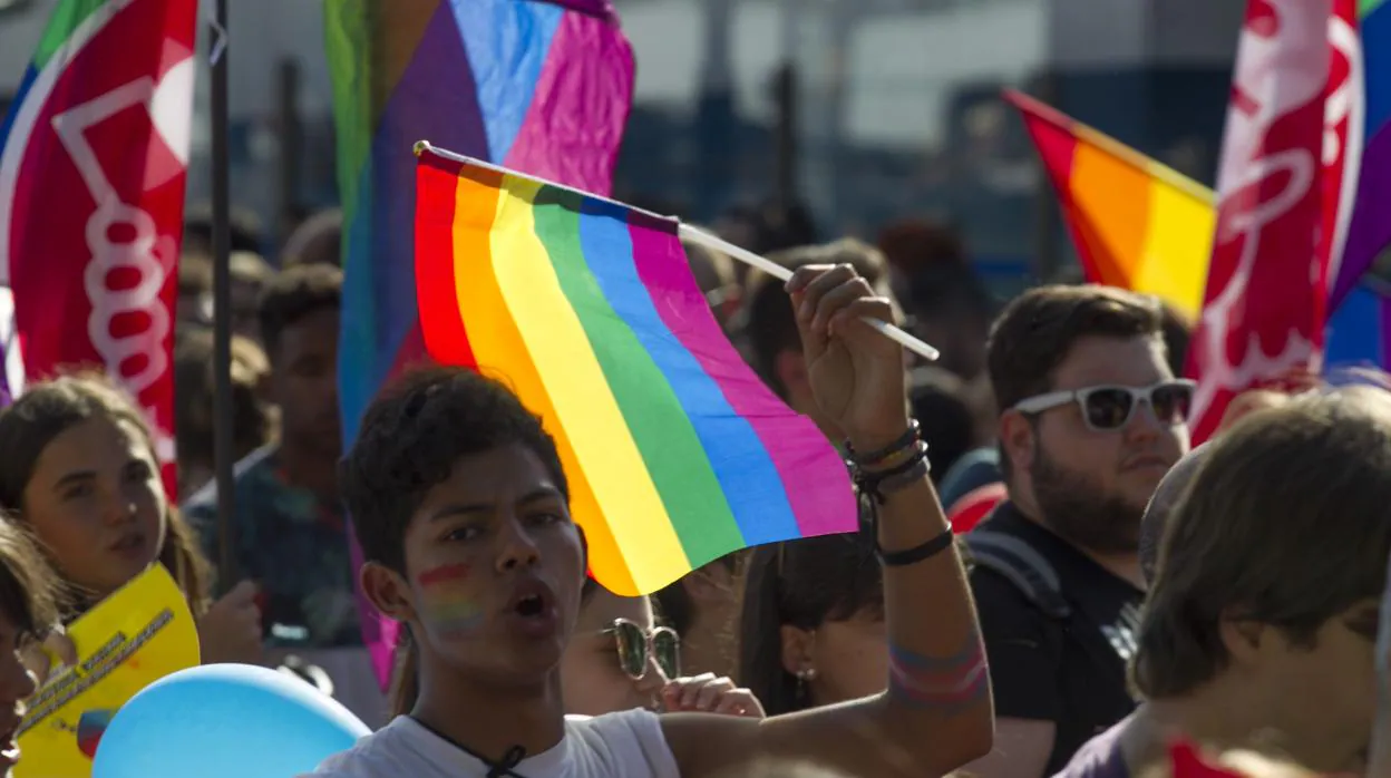 Manifestación del Orgullo Gay LGBT