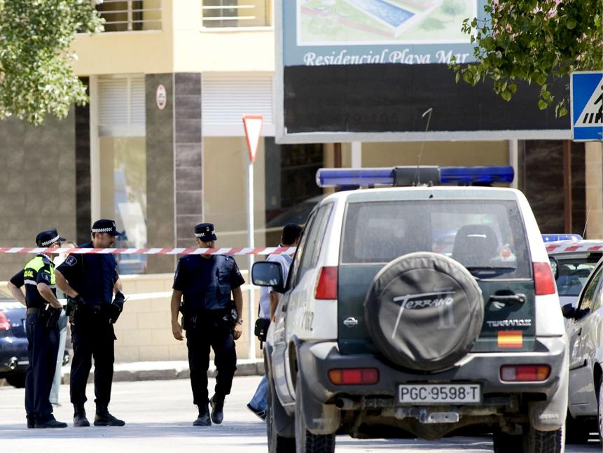 Foto de archivo de un coche de la Guardia Civil