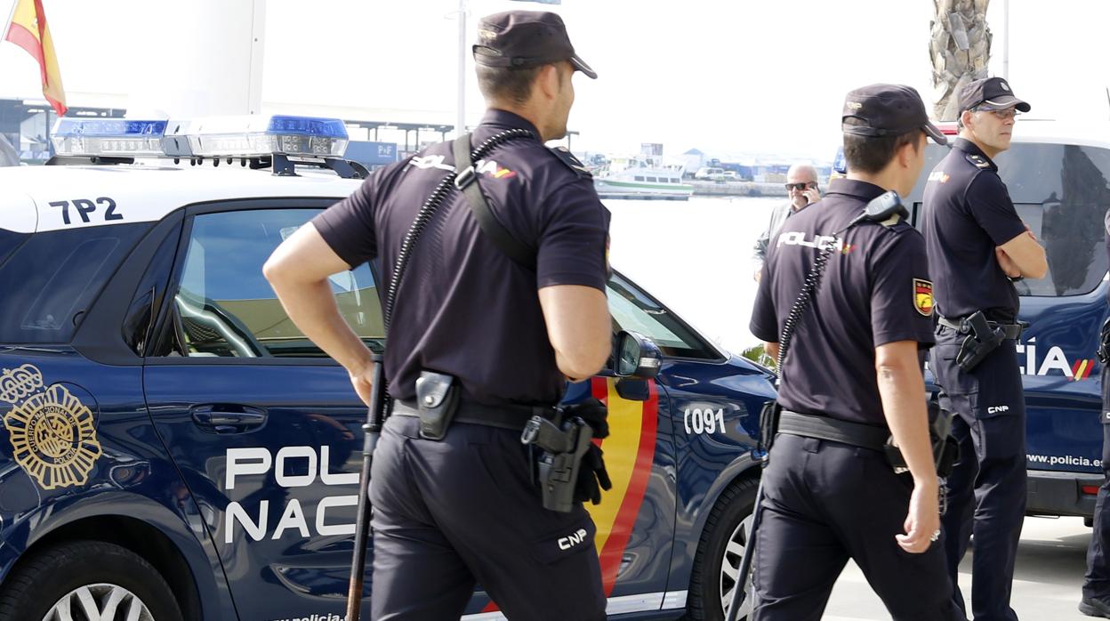 Agentes de la Policía Nacional, en una imagen de archivo