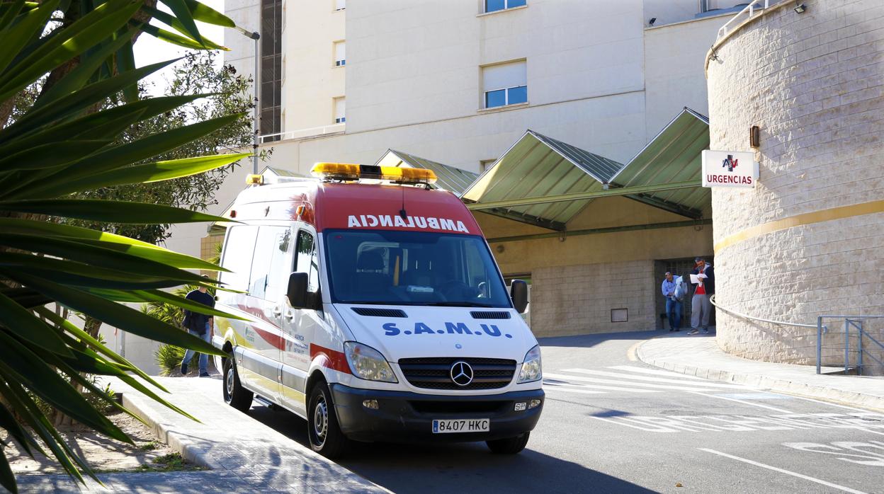 Imagen de archivo de una ambulancia