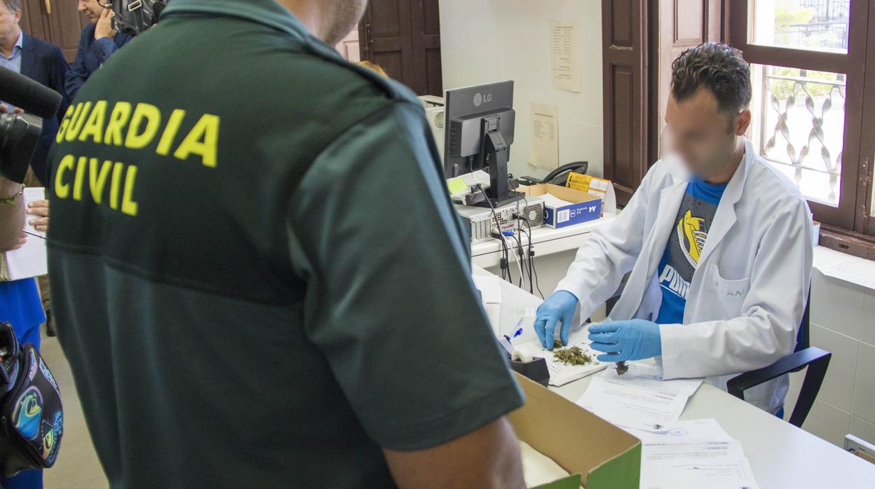 Laboratorio de gestión de sustancias de tráfico ilícito