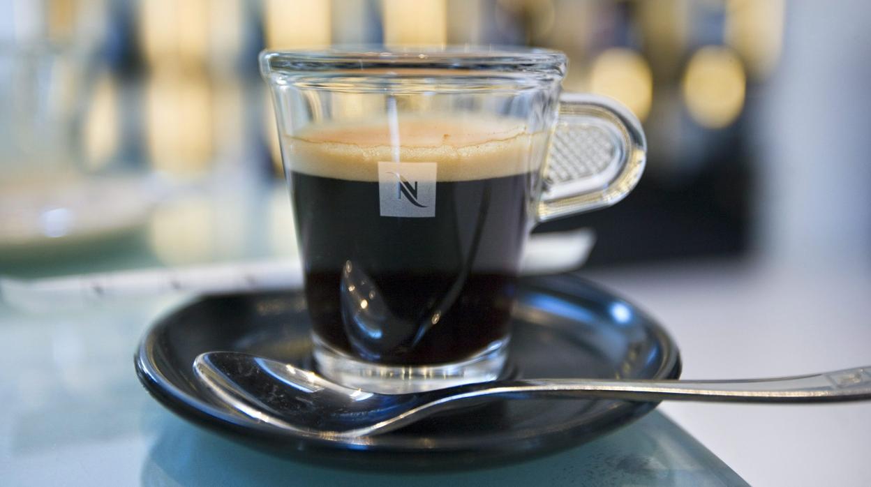 Imagen de archivo de una taza de café