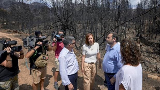 Plataforma de afectados por el incendio en Gandía: «Que se quite las medallas la alcaldesa»