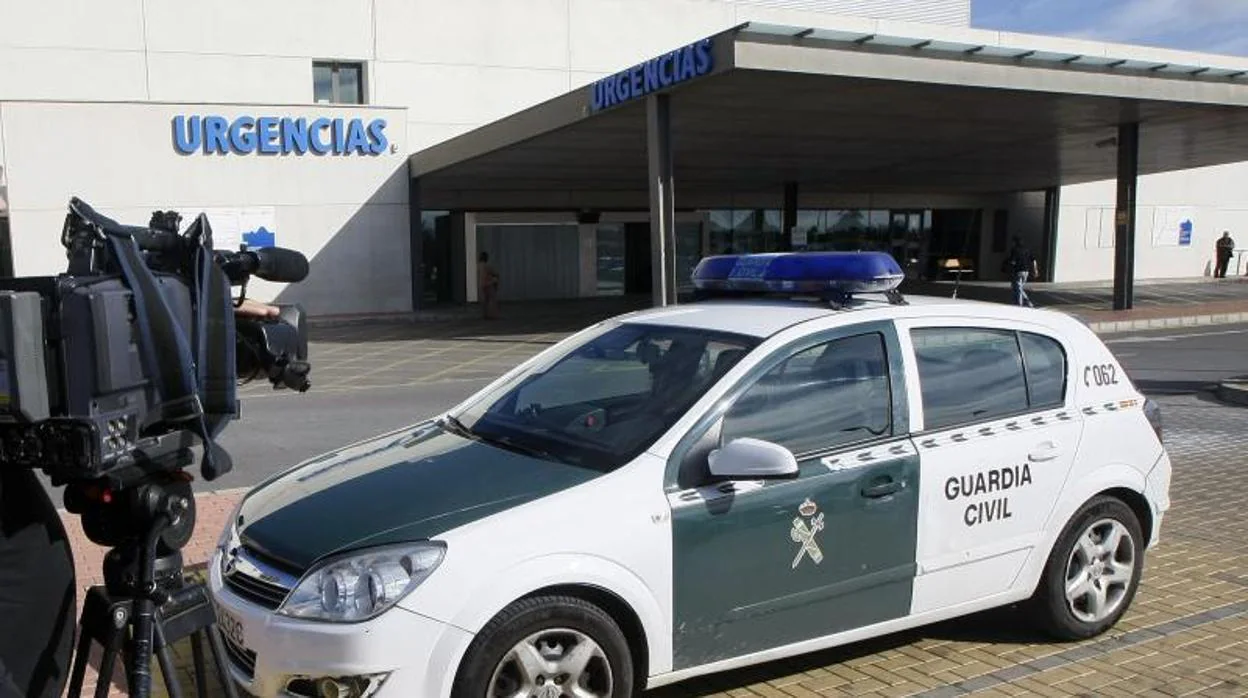 Un vehículo de la Guardia Civil en una intervención en la provincia de Alicante
