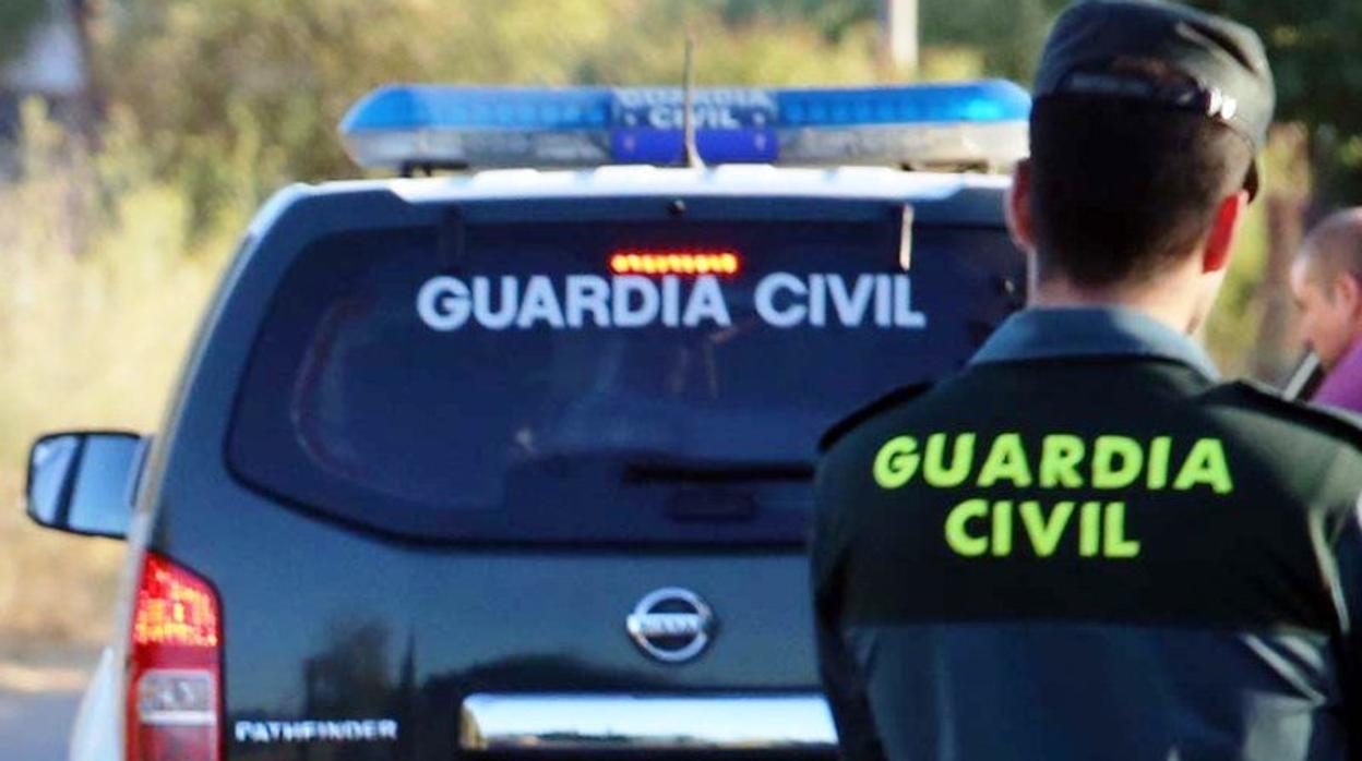 Imagen de control de la Guardia Civil