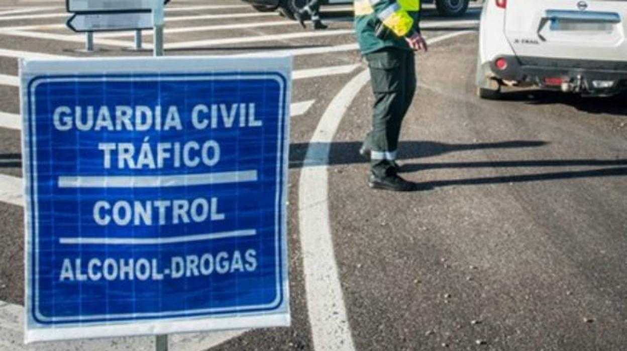 Control de la Guardia Civil en Cuenca