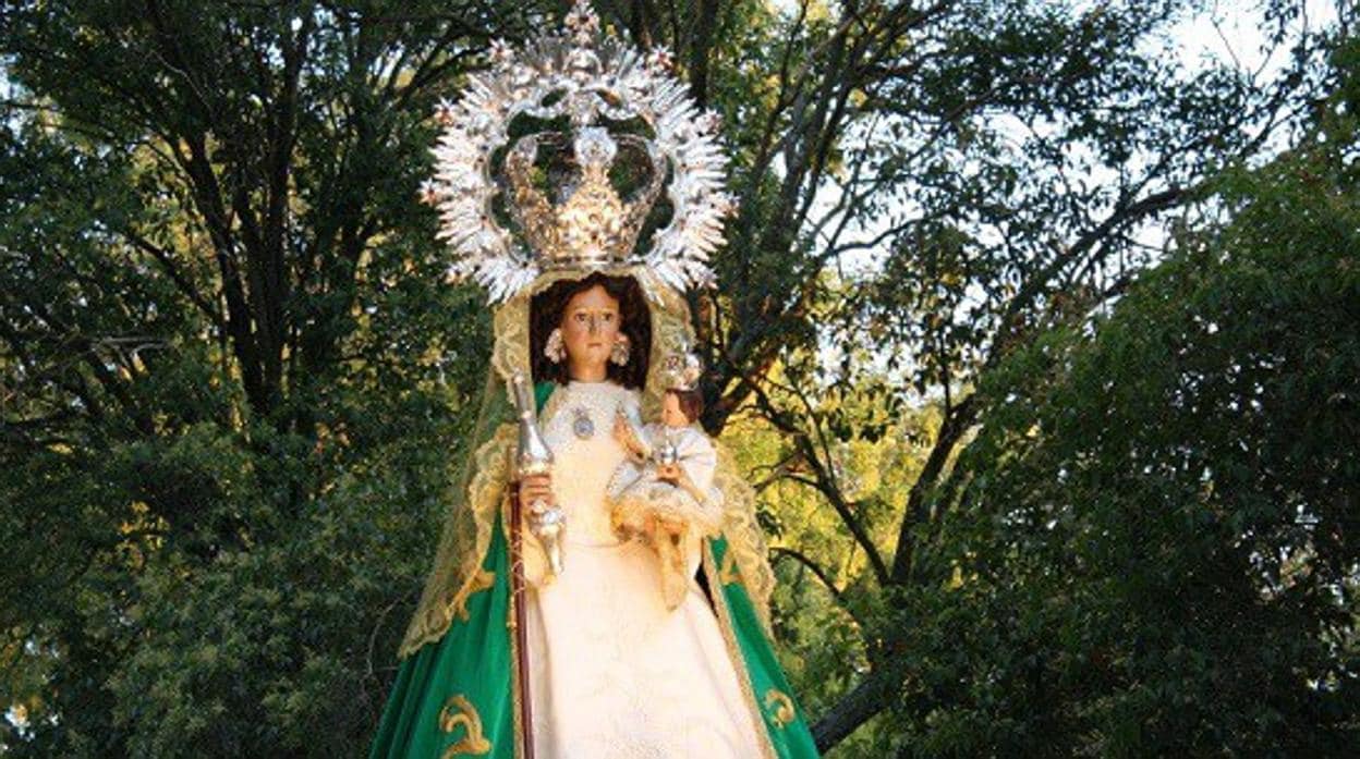 Imagen de la Virgen de la Antigua, de Guadalajara