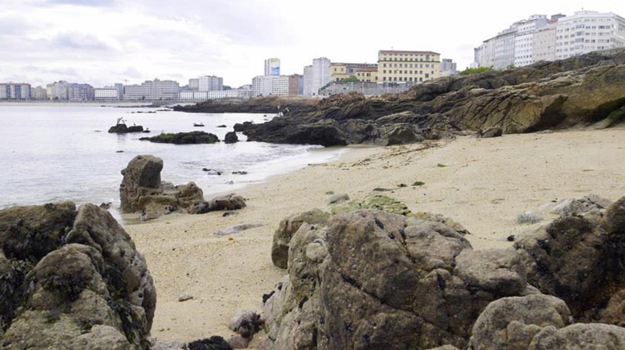 Imagen de la playa de San Roque, lugar donde fue hallado el cadáver de una septuagenaria