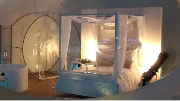Última moda en hoteles: pasar la noche dentro de una burbuja