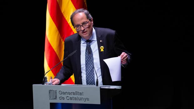 Torra asegura que el Parlament decidirá qué hacer si se condena a los líderes del «procés»