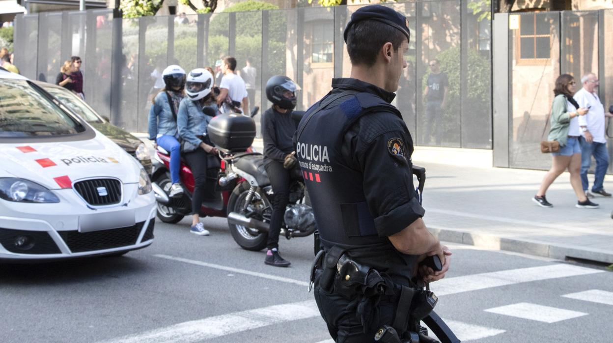 Imagen de archivo de los Mossos d'Esquadra