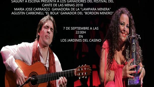 Sagunt a Escena acull l’actuació dels guanyadors del Cante de las Minas 2018