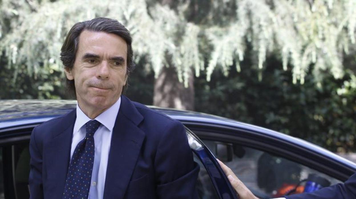 El expresidente del Gobierno, José María Aznar