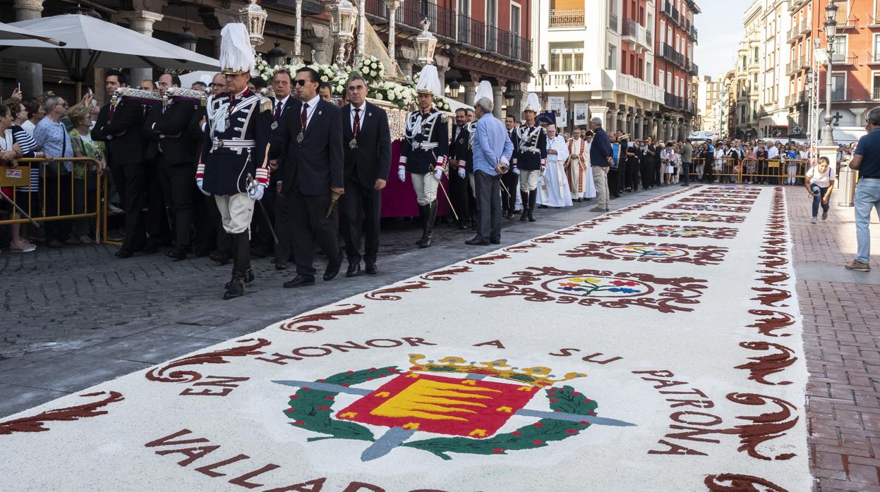 Procesión en honor a la Virgen de San Lorenzo