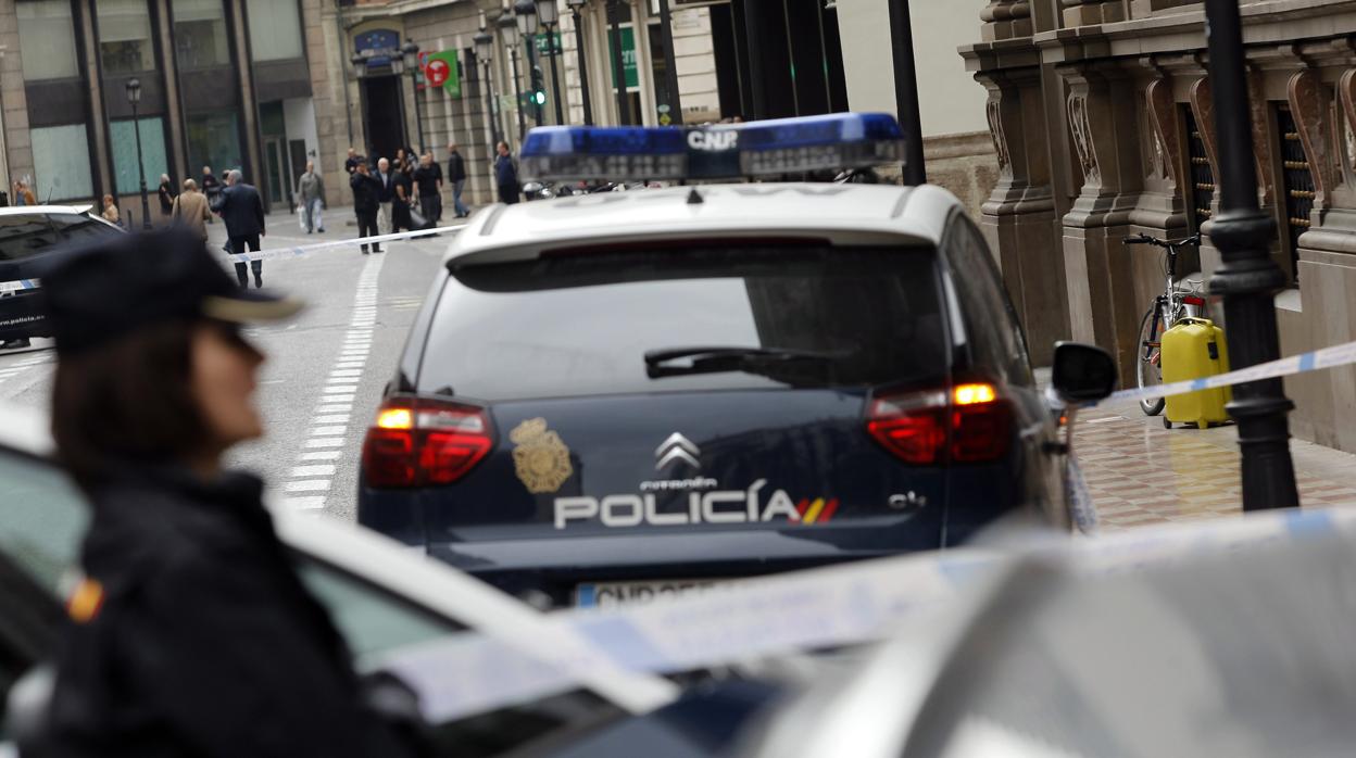 Imagen de archivo de la Policia Nacional en Valencia