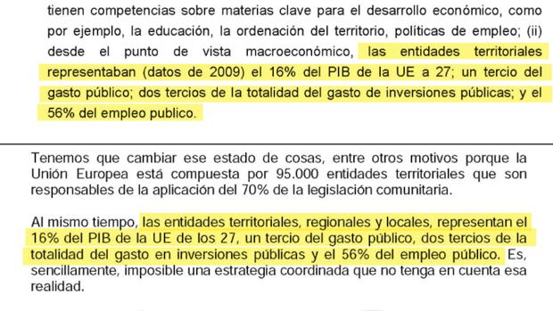 Otro plagio, este a un informe del Ministerio de Política Territorial