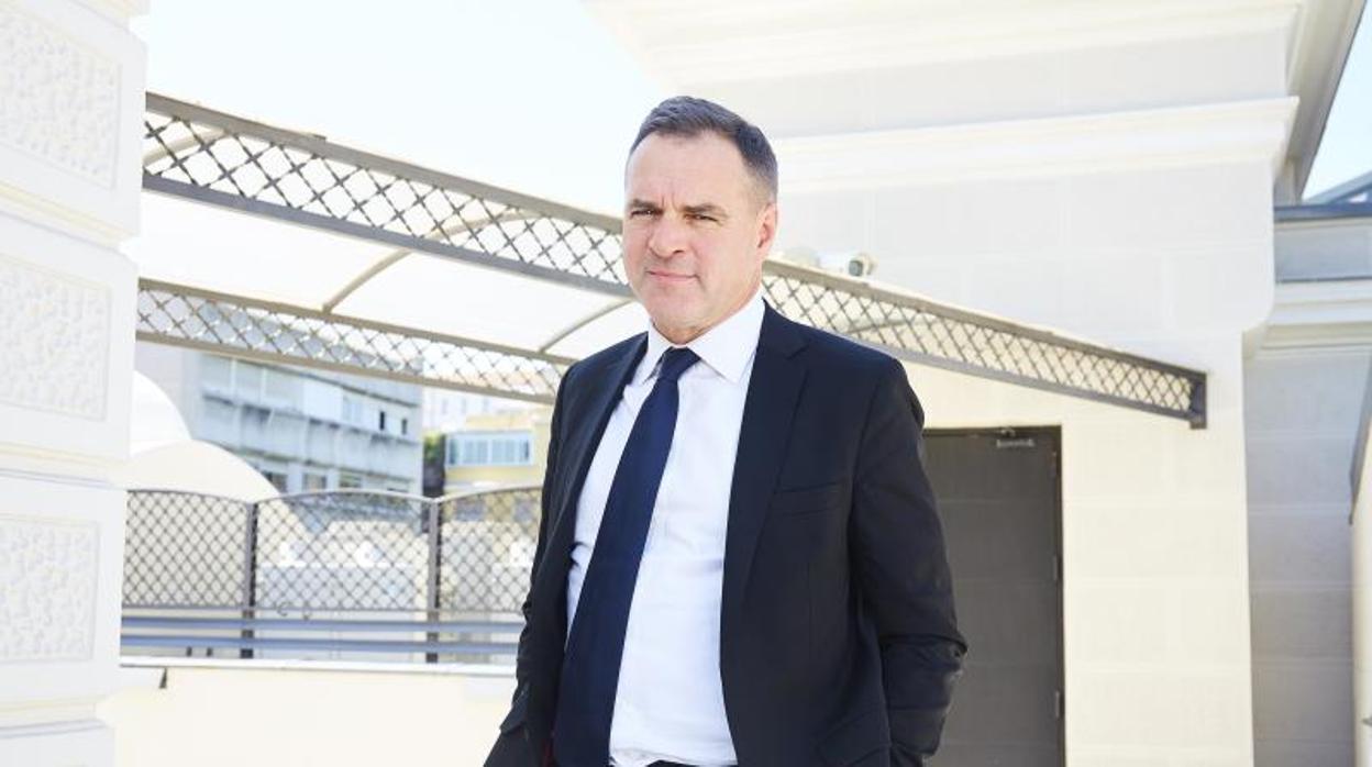 Niall Ferguson, historiador, escritor y profesor británico este jueves en Madrid